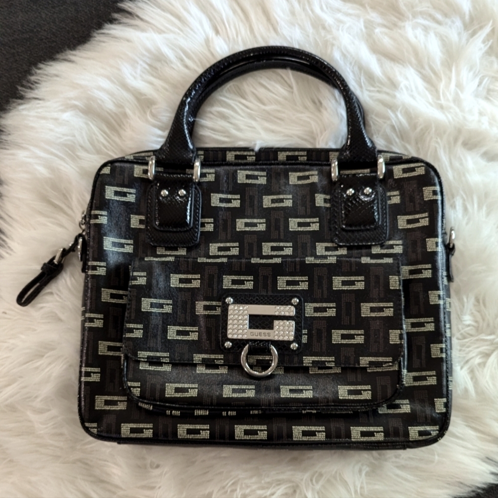 Used. Vintage Guess Laptop Bag / Briefcase